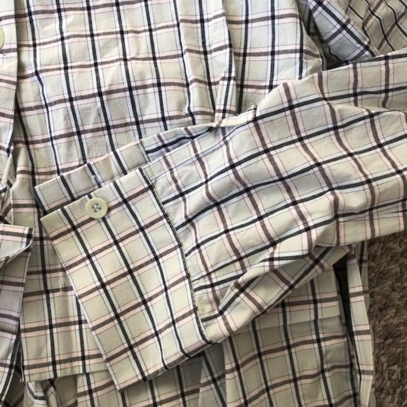 Tibi Cut Out Checked Wrap Dress - Picture 7 of 9